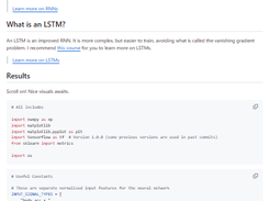 LSTMs for Human Activity Recognition Screenshot 1