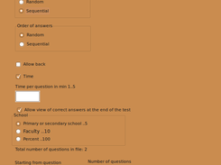 start of ltest