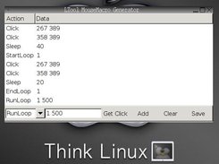 Consept GUI for the MouseMacro Generator, Controlled Burn
