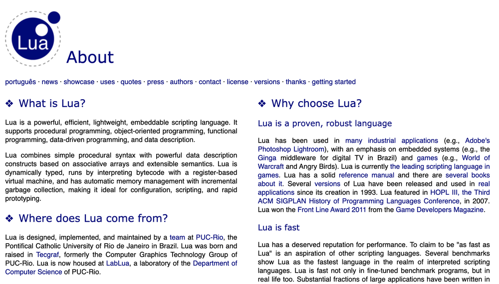 Lua Screenshot 1