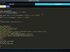 Programa hecho en Codemirror