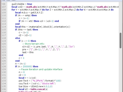 Alpha build of the Lua Editor