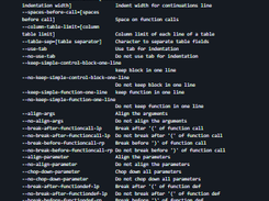 LuaFormatter Screenshot 1