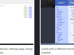 Luakit Screenshot 2