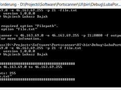 Luba Portscanner Screenshot 1