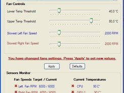 Lubbo's Fan Control ver. 0.1.3 - Change settings