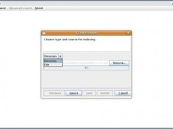 Create an index over directory or file