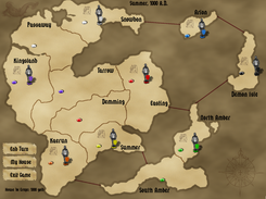 Campaign Map (early game)