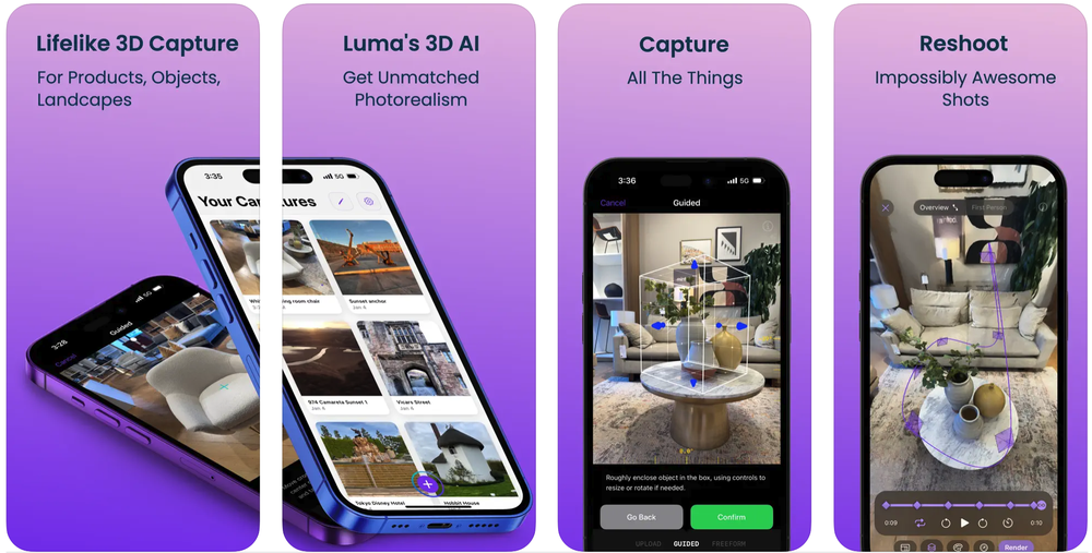 Luma AI Screenshot 1
