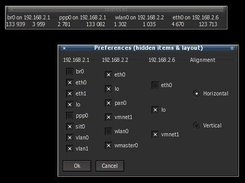 lumeter looks for several interfaces on several machines
