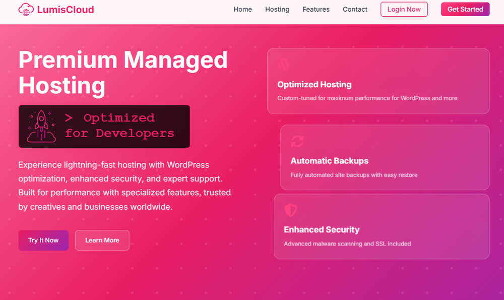 LumisCloud Screenshot 1