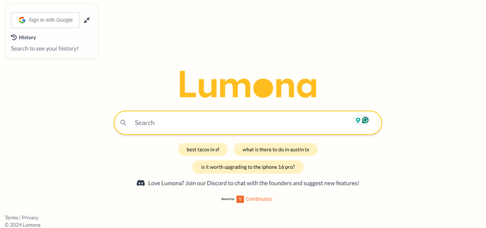 Lumona Screenshot 1