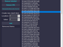 Stash Editor