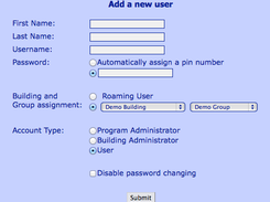 New User Settings