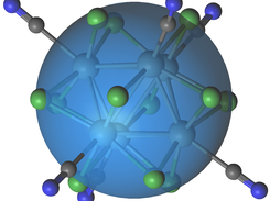 niobium complex with sphere