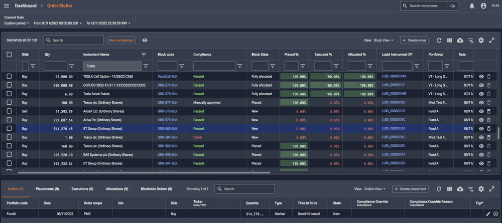 LUSID Screenshot 1