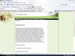 Screenshot #1 of the lustig.cms with the official Design