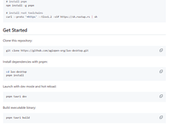 Lux Desktop Screenshot 1