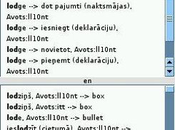 Linux on PDA dictionary also uses our data