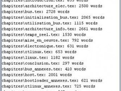 Log window under Windows