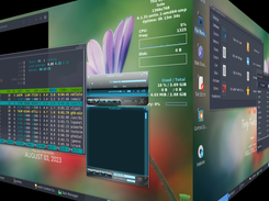 LX-antiX GLX Compiz effects at desktop