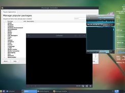 Package Installer, Video Player, Audio Player