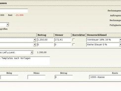 Finanzbuchhaltung->Kreditorenbuchung