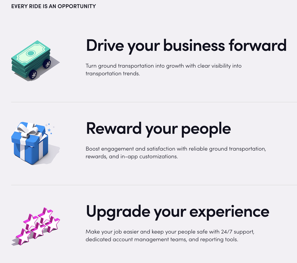 Lyft Business Screenshot 1