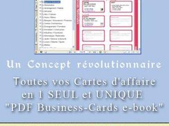 Page d'inscription au Businesscard Book