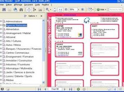 Vue générale du PDF Businesscar Book