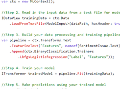 ML.NET Screen Views 1
