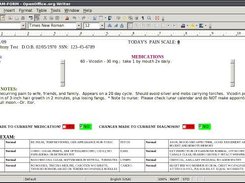 Documentation created by new examination