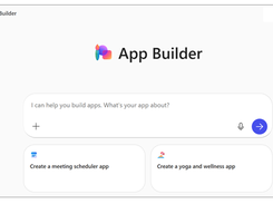 Microsoft 365 Copilot App Builder Screenshot 1