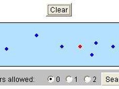 The 'ribbon' applet, which encourages fuzzy input.