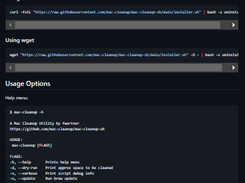 mac-cleanup Screenshot 1