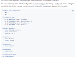 Mac Development Ansible Playbook Screenshot 1