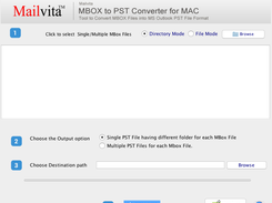 Mac MBOX to PST Converter Screenshot 2