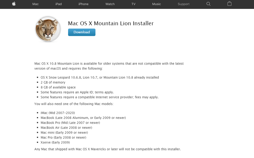 Mac OS X Mountain Lion Screenshot 1