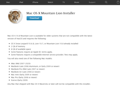 Mac OS X Mountain Lion Screenshot 1