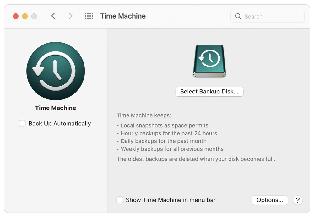 Time Machine Screenshot 1
