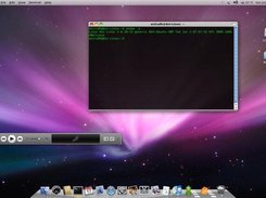 Mac4Lin Desktop with Terminal and Songbird