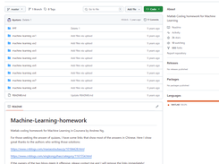 Machine Learning Homework Screenshot 1