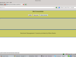 machiNET Mailserver Screenshot 1