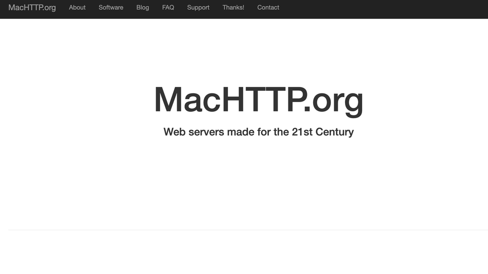 MacHTTP-js Screenshot 1