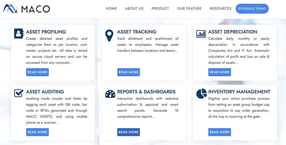 MACO ASSETS Screenshot 1