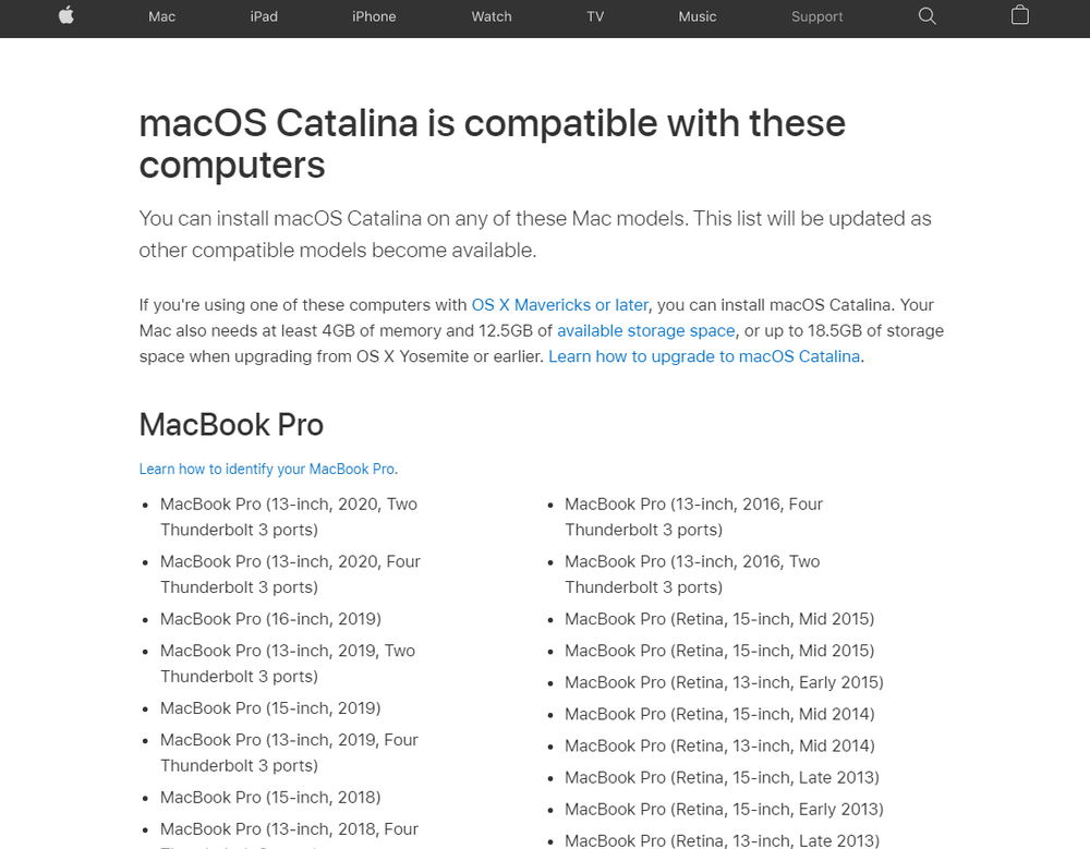 macOS Catalina Screenshot 1