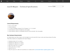 macOS Mojave Screenshot 1