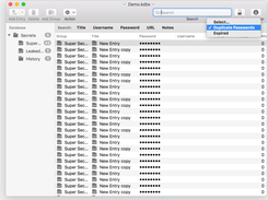 MacPass Screenshot 1