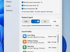 App running - replay saved macros for data entry, gaming and RPA workflows