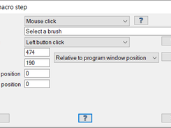 Adding a mouse click to be done in a program